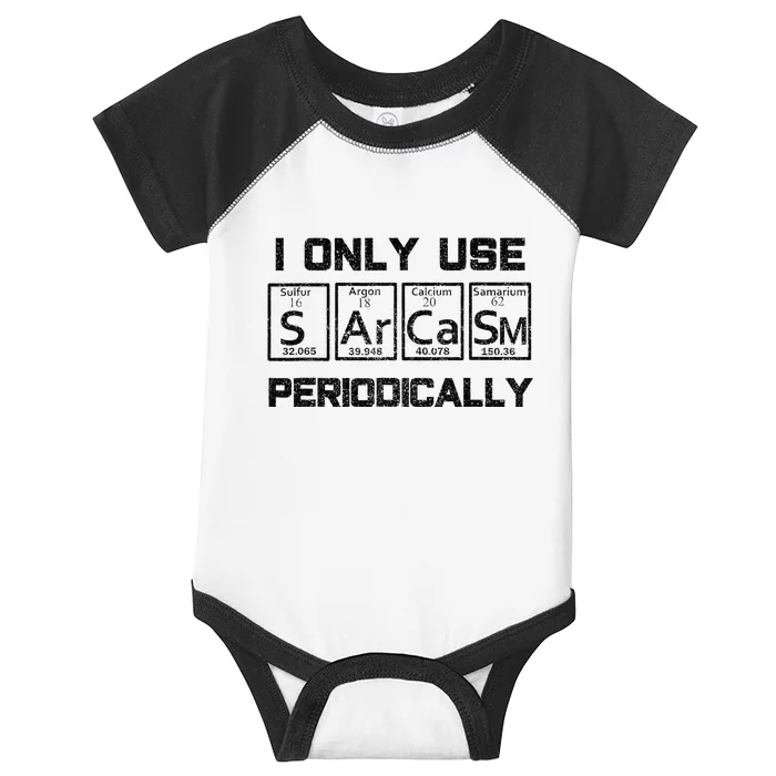 Sarcasm Periodic Table Element Science Joke Infant Baby Jersey Bodysuit