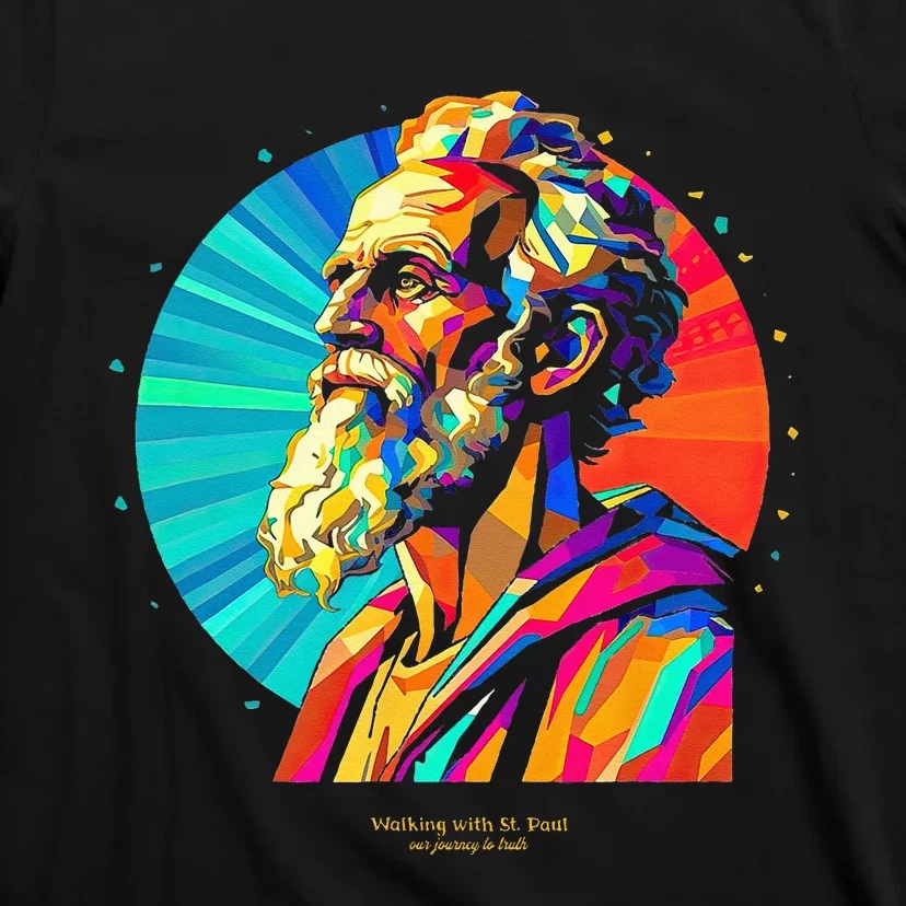 St. Paul Vibrant Low Poly T-Shirt