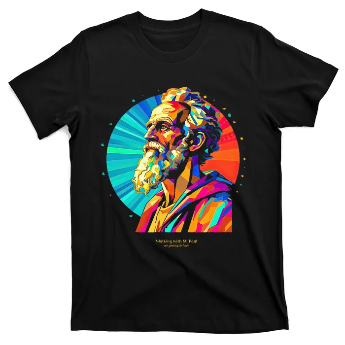 St. Paul Vibrant Low Poly T-Shirt