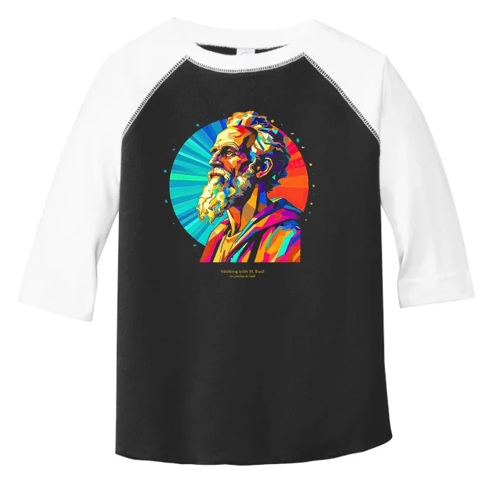 St. Paul Vibrant Low Poly Toddler Fine Jersey T-Shirt