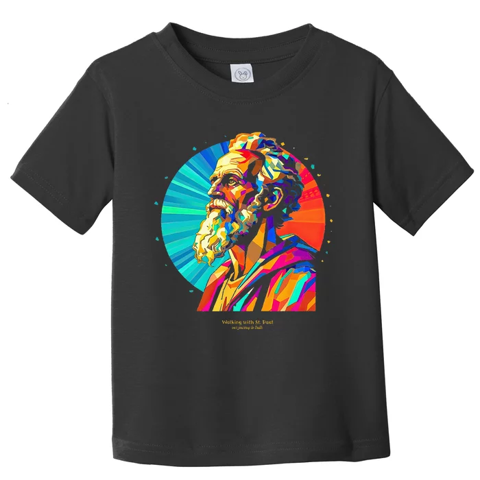 St. Paul Vibrant Low Poly Toddler T-Shirt