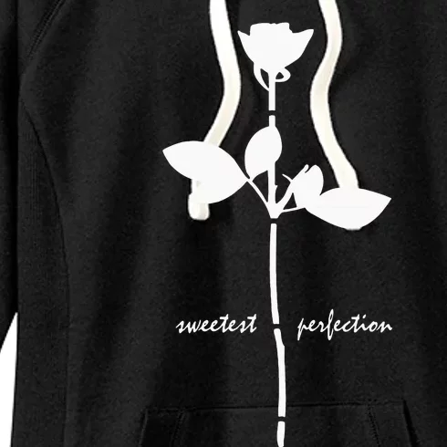 SWEETEST PERFECTION White Design Women's Fleece Hoodie