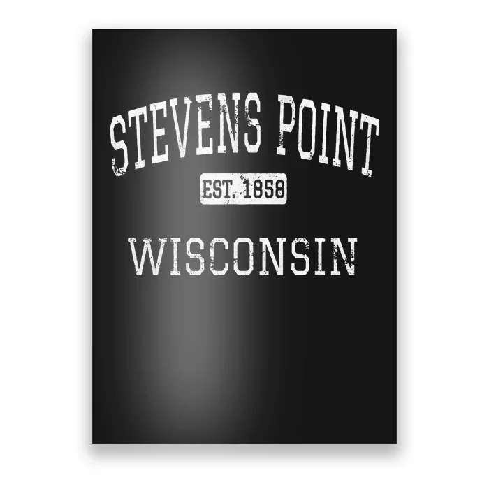 Stevens Point Wisconsin WI Vintage Poster