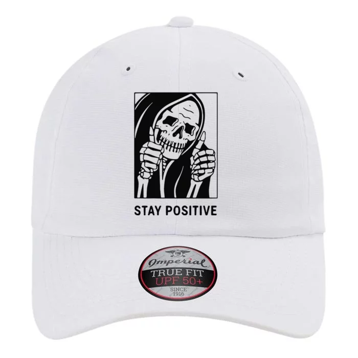 Stay Positive With Skeleton Motivational Mental Health The Original Performance Cap