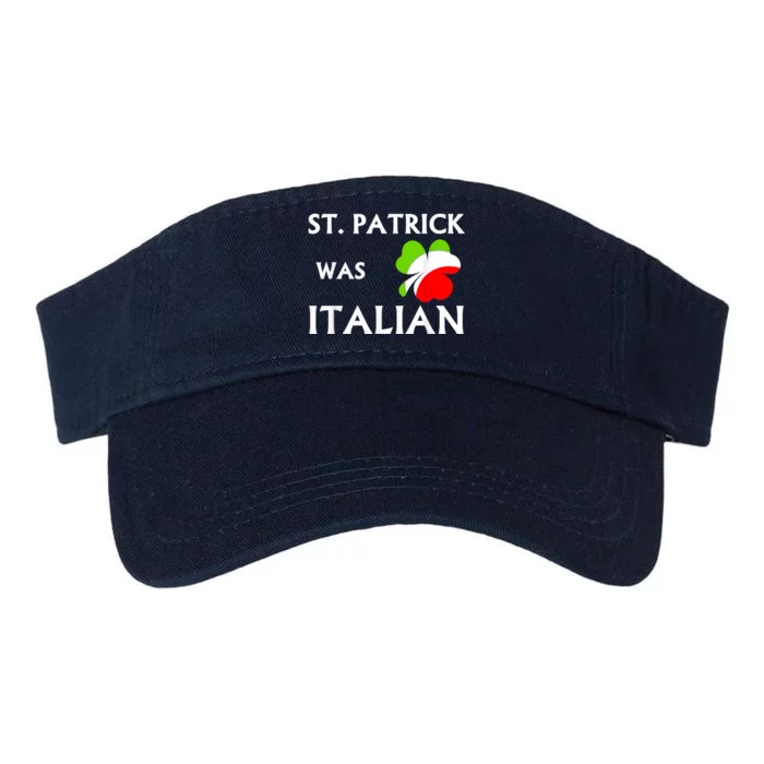 St Patrick Was Italian Valucap Bio-Washed Visor