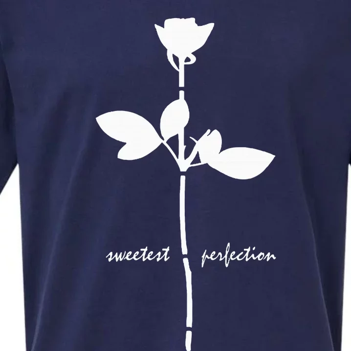 Sweetest Perfection White Design Sueded Cloud Jersey T-Shirt