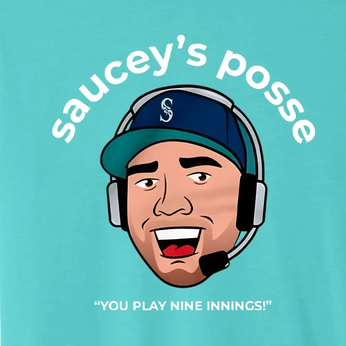 Sauceys Posse You Play Nine Innings ChromaSoft Performance T-Shirt