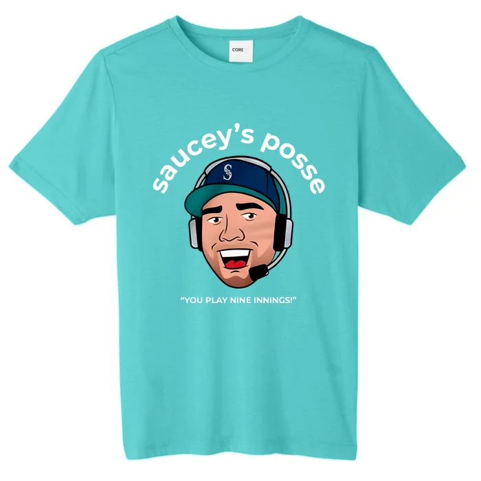 Sauceys Posse You Play Nine Innings ChromaSoft Performance T-Shirt