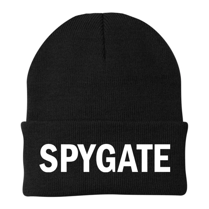 Spygate Logo Knit Cap Winter Beanie