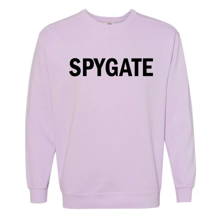 Spygate Logo Garment-Dyed Sweatshirt