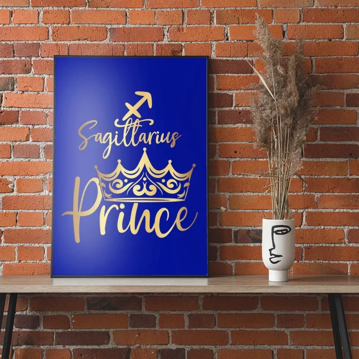 Sagittarius Prince Zodiac Gift Poster