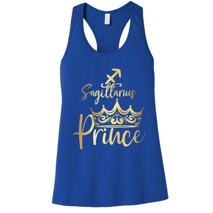 Sagittarius Prince Zodiac Gift Women's Racerback Tank