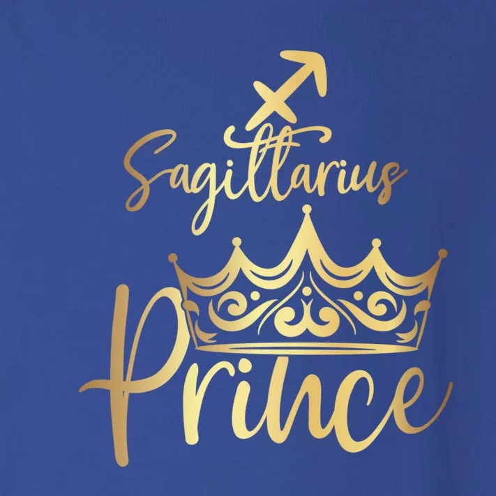 Sagittarius Prince Zodiac Gift Toddler Long Sleeve Shirt