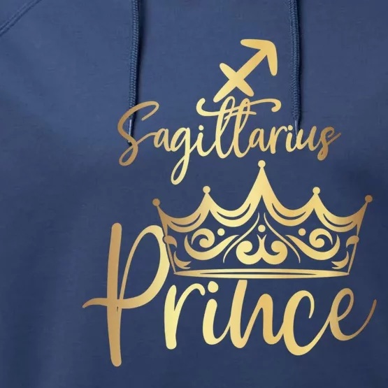 Sagittarius Prince Zodiac Gift Performance Fleece Hoodie