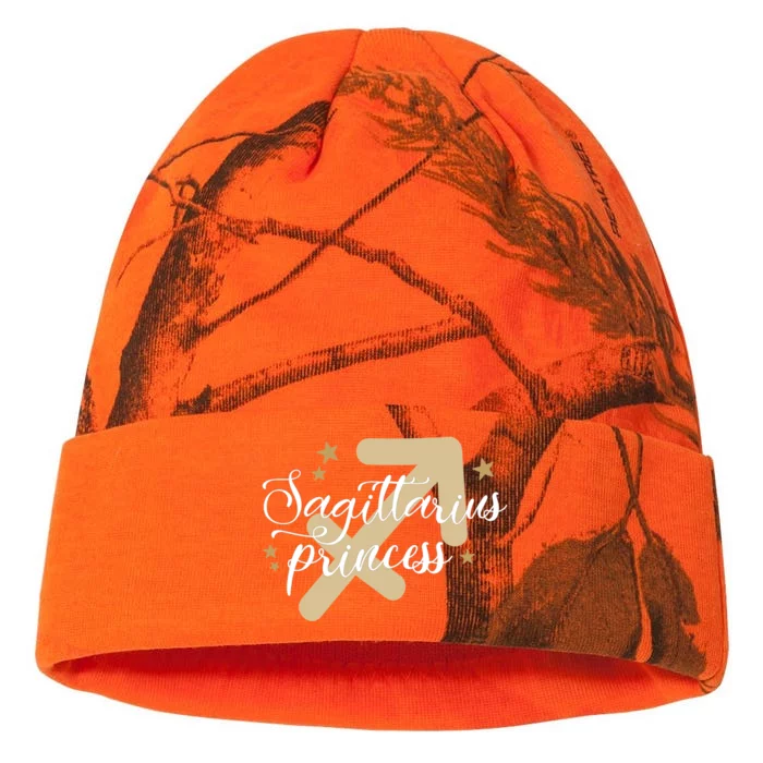 Sagittarius Princess Zodiac Sign Gift Kati - 12in Camo Beanie