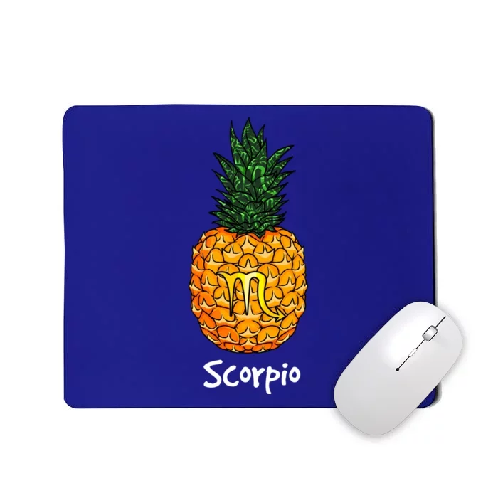 Scorpio Pineapple Zodiac Sign Cute Gift Mousepad