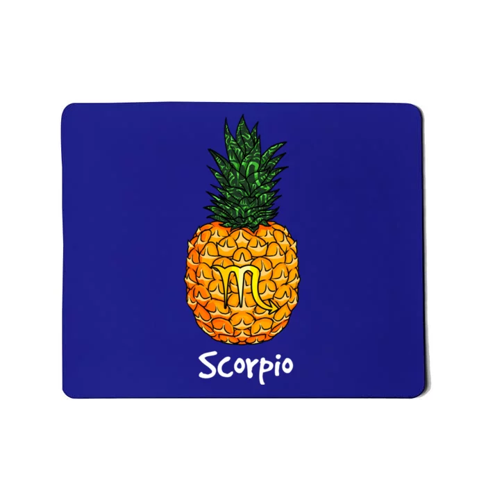 Scorpio Pineapple Zodiac Sign Cute Gift Mousepad