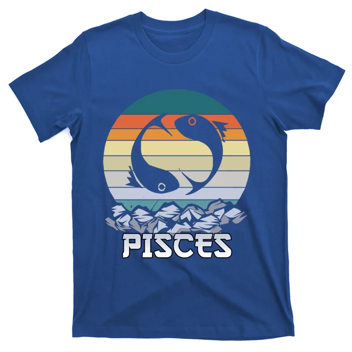 Sunset Pisces Zodiac Funny Gift T-Shirt