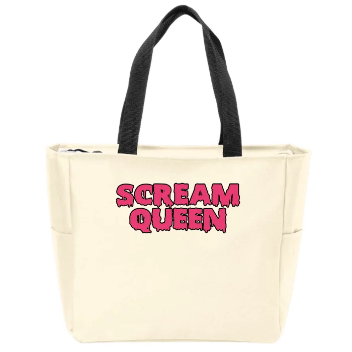 Scream Queen Apparel Happy Halloween Day Zip Tote Bag