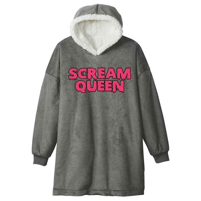 Scream Queen Apparel Happy Halloween Day Hooded Wearable Blanket