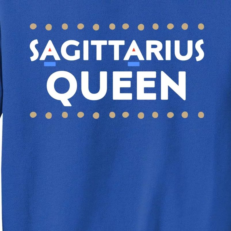 Sagittarius Queen African American Pride Black Melanin Cool Gift Tall Sweatshirt