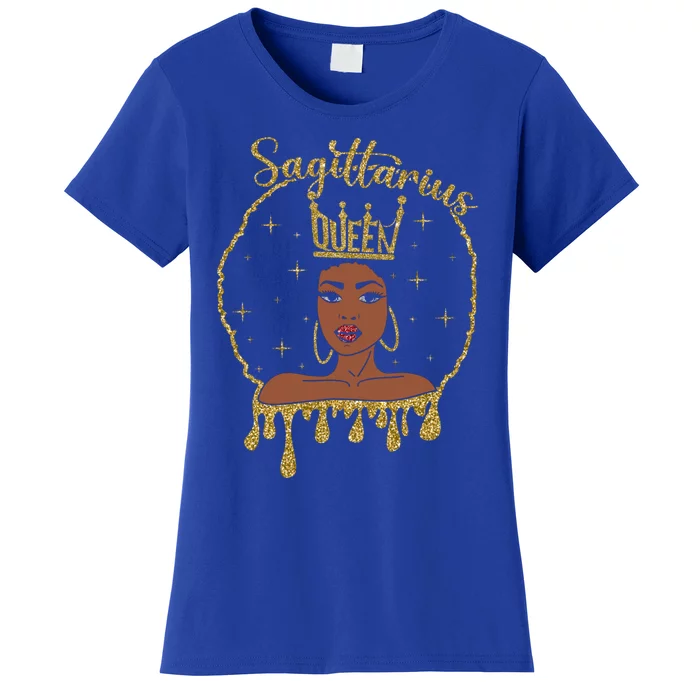 Sagittarius Queens Are Born In November 22 December 21 Gift Women's T-Shirt