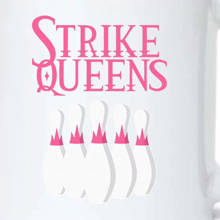 Strike Queens Bowling For Women And Girl Black Color Changing Mug