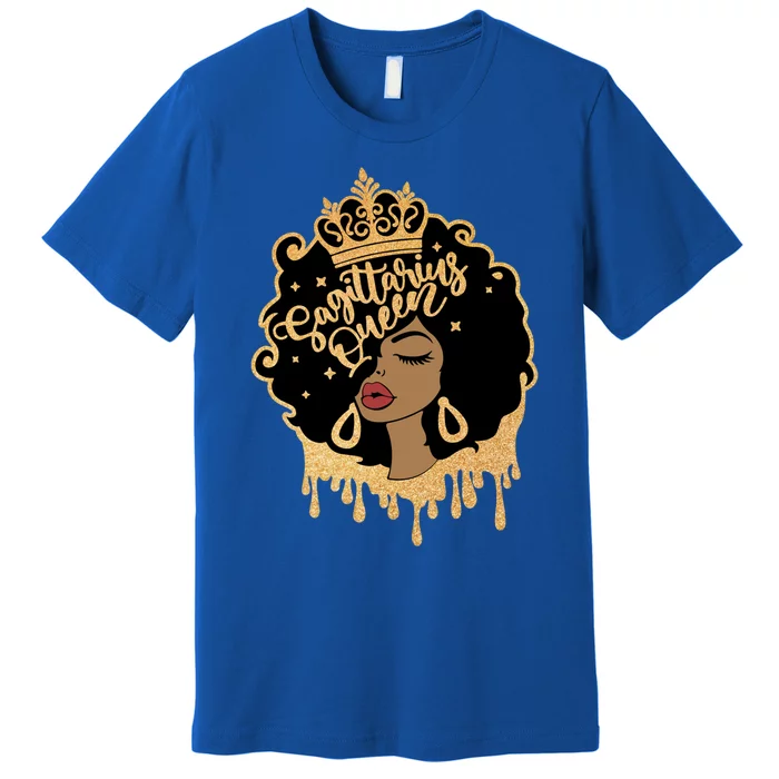 Sagittarius Queen Born In November 22 December 21 Gift Premium T-Shirt