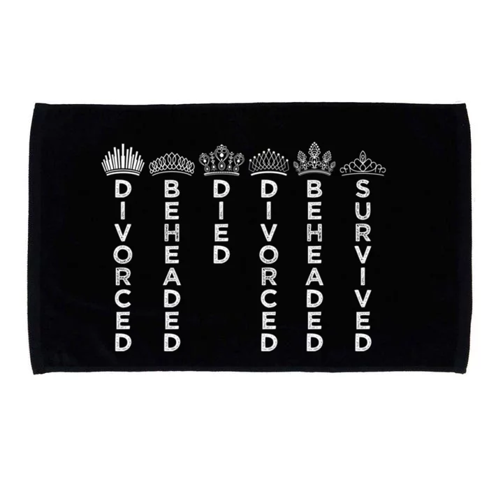 Six Queens Crowns Six: The Musical Gift Microfiber Hand Towel