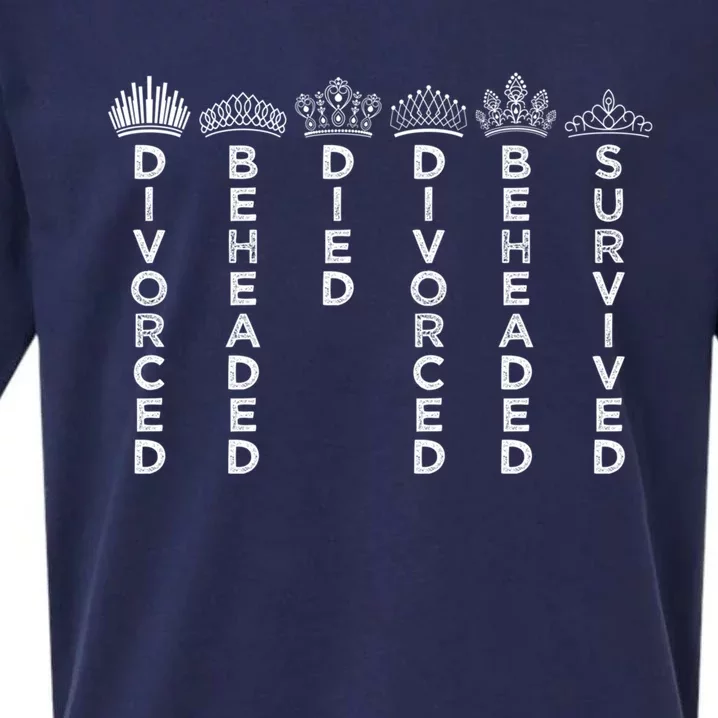 Six Queens Crowns Six: The Musical Gift Sueded Cloud Jersey T-Shirt