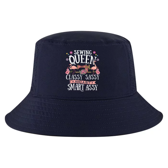 Sewing Queen Classy Sassy And A Bit Smart Assy Sewer Cool Comfort Performance Bucket Hat