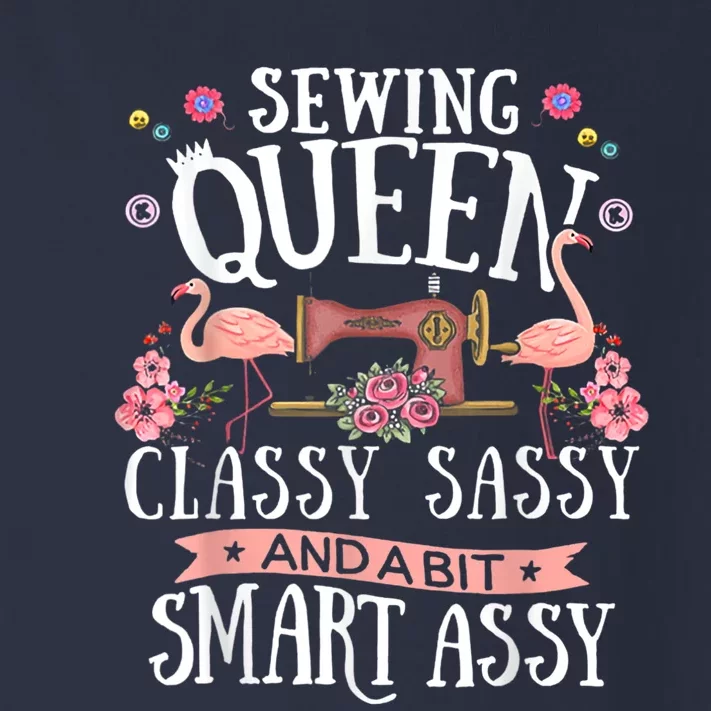 Sewing Queen Classy Sassy And A Bit Smart Assy Sewer Toddler Long Sleeve Shirt