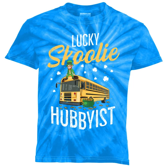 Skoolie Quote Camping Bus Hobbyist Gift Kids Tie-Dye T-Shirt