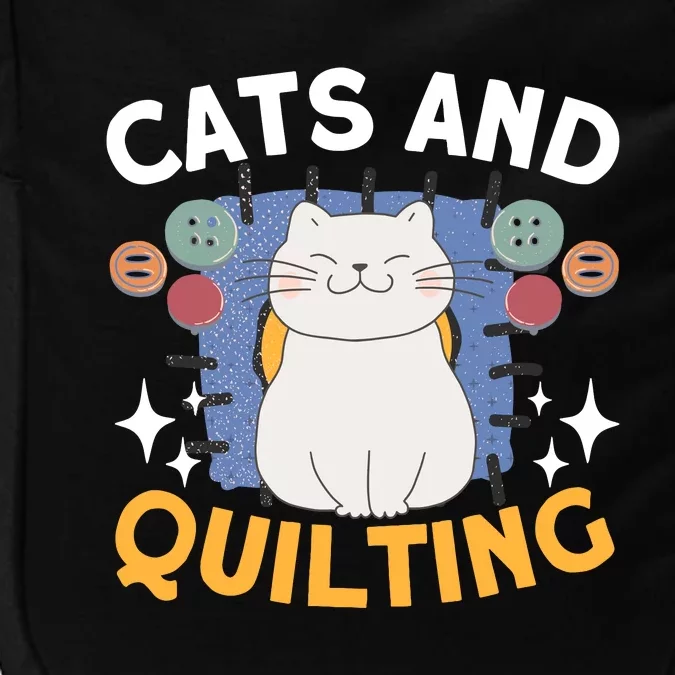 Sewing & Quilting Cats Sewer Quilters Novelty Sewing Impact Tech Backpack