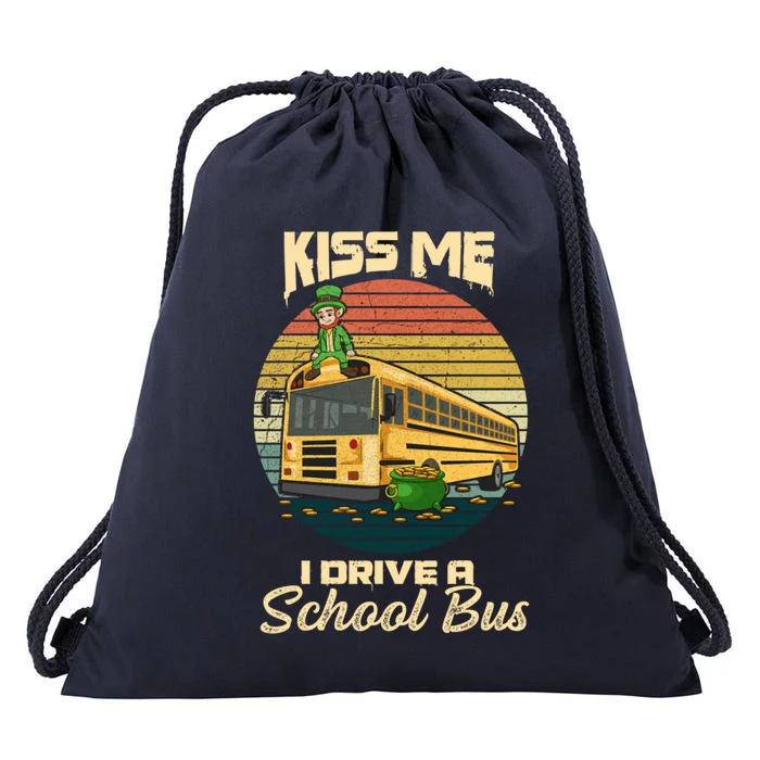 Skoolie Quote Camping Bus Owner Gift Drawstring Bag