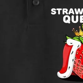 Strawberry Queen for Strawberry Lovers Dry Zone Grid Performance Polo