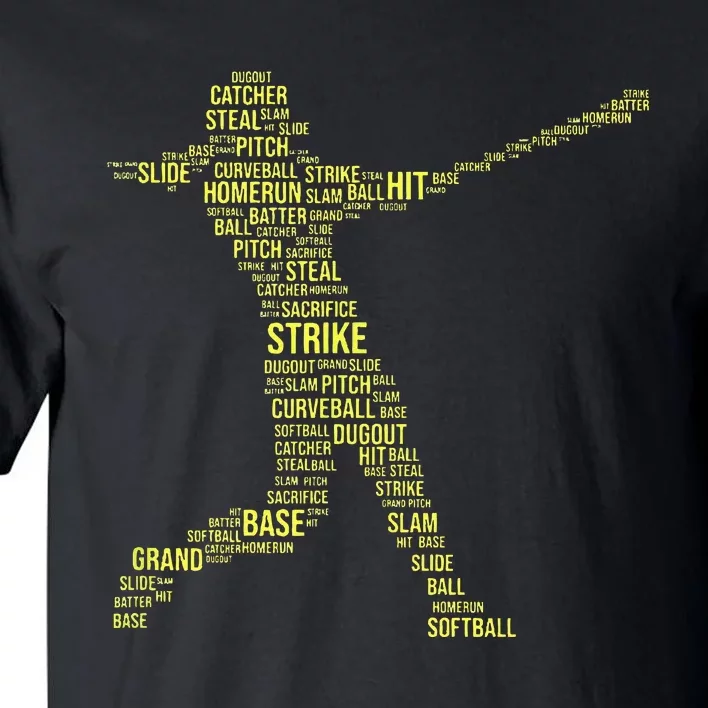 Softball Quote for a Softball Batter Tall T-Shirt