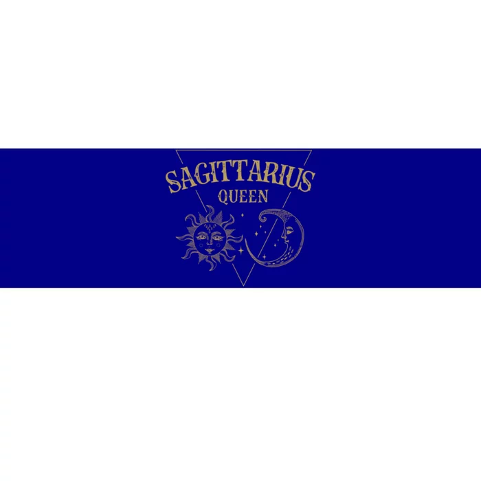 Sagittarius Queen / Golden Sun And Moon Sagittarius Birthday Gift Bumper Sticker