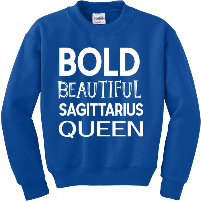 Sagittarius Queen Gift Kids Sweatshirt