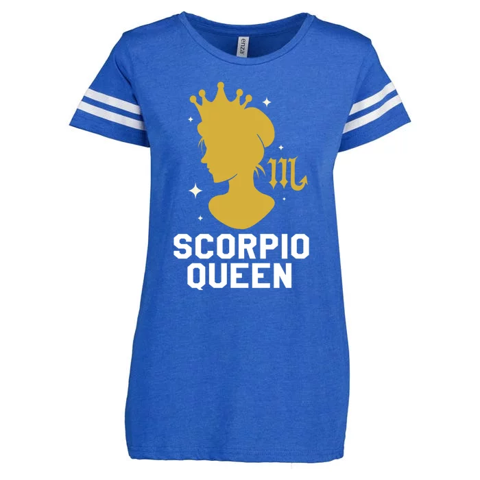 Scorpio Queen Gift Enza Ladies Jersey Football T-Shirt