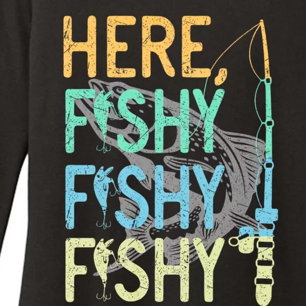 Sarcasm Quotes Hobbies Funny Fishing Gifts For Fisherman Womens CVC Long Sleeve Shirt