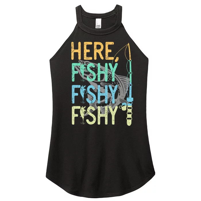 Sarcasm Quotes Hobbies Funny Fishing Gifts For Fisherman Women’s Perfect Tri Rocker Tank