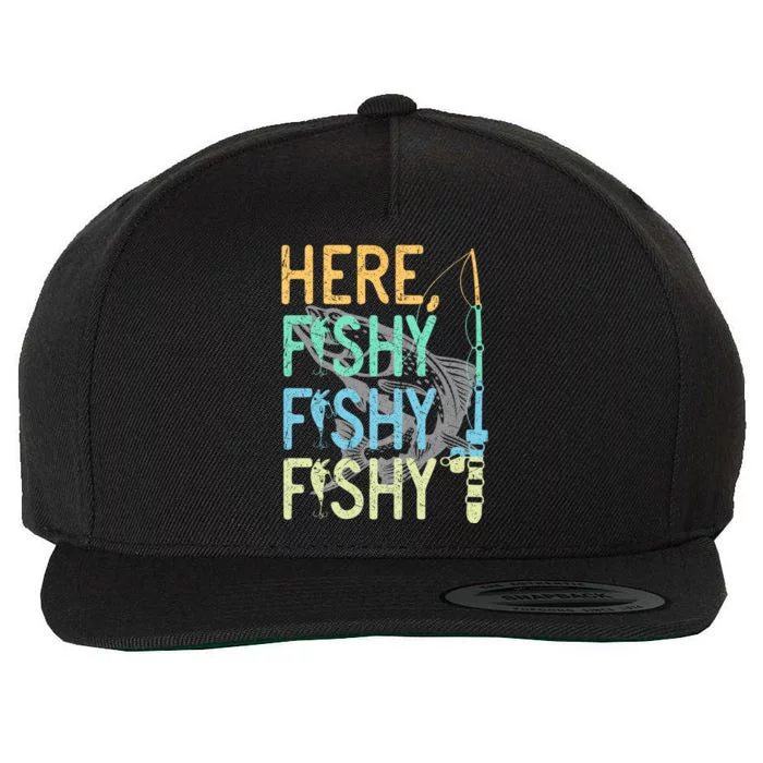 Sarcasm Quotes Hobbies Funny Fishing Gifts For Fisherman Wool Snapback Cap