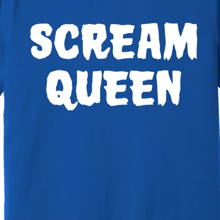 Scream Queen Horror Movie Goth Punk Gift Premium T-Shirt