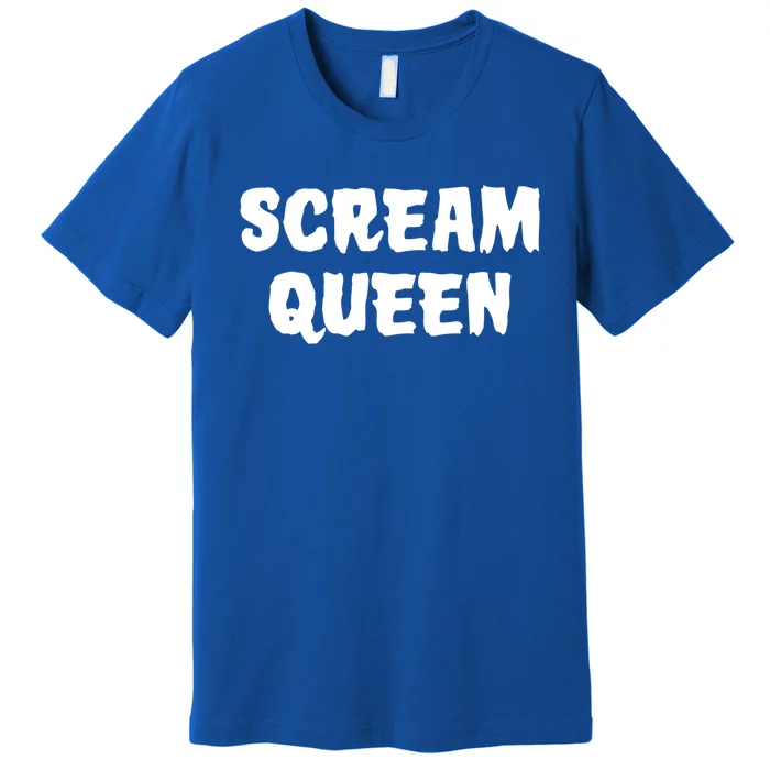 Scream Queen Horror Movie Goth Punk Gift Premium T-Shirt