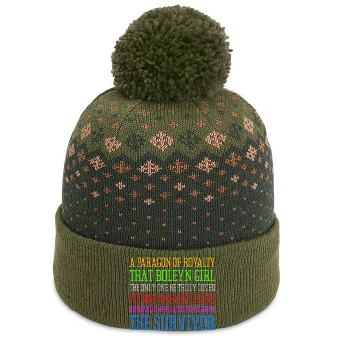 Six Queens Lyrics Six The Musical The Baniff Cuffed Pom Beanie