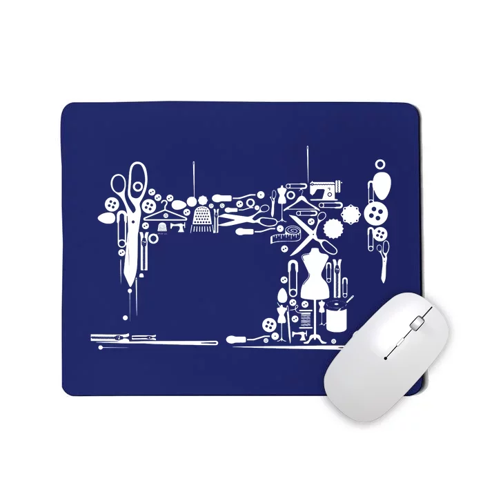 Sewing Quilting Machine Quilters Gift For Sewing Lover Mousepad