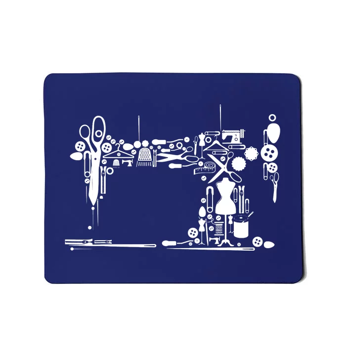 Sewing Quilting Machine Quilters Gift For Sewing Lover Mousepad