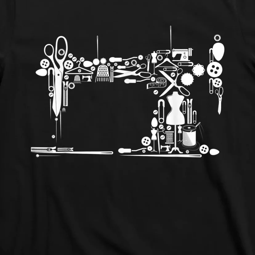 Sewing Quilting Machine Quilters For Sewing Lover T-Shirt