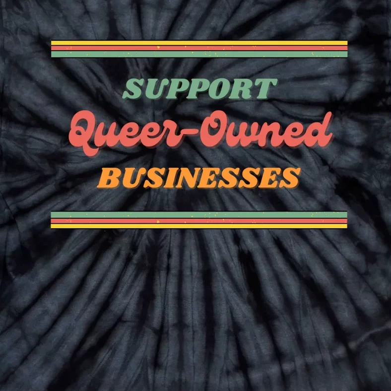 Support Queen Owned Bussiness Tie-Dye T-Shirt